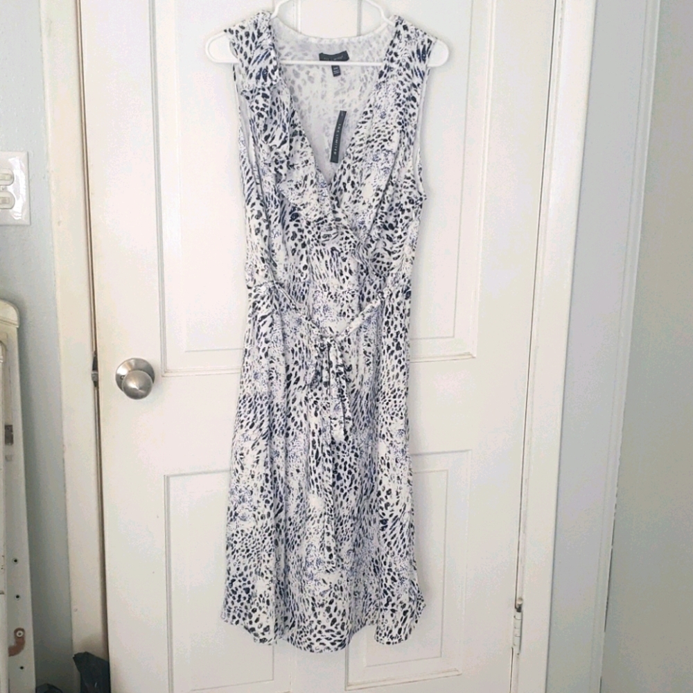 Animal Texture Print Dress